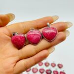 29 pièces-pendentif-coeur-pierre-rose-rhodonite-108114