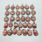 51 pièces-rhodochrosite-argentine-pendentif-charme-981389