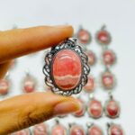 51 pièces-rhodochrosite-argentine-pendentif-charme-981389