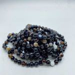 Bracelet-agate-noire-de-haute qualité-cristal-gros-gros-cristaux-828439