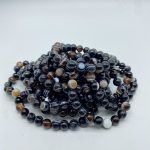 Bracelet-agate-noire-de-haute qualité-cristal-gros-gros-cristaux-828439