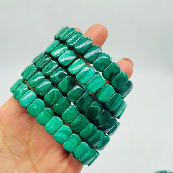 Bracelet Malachite de haute qualité en gros