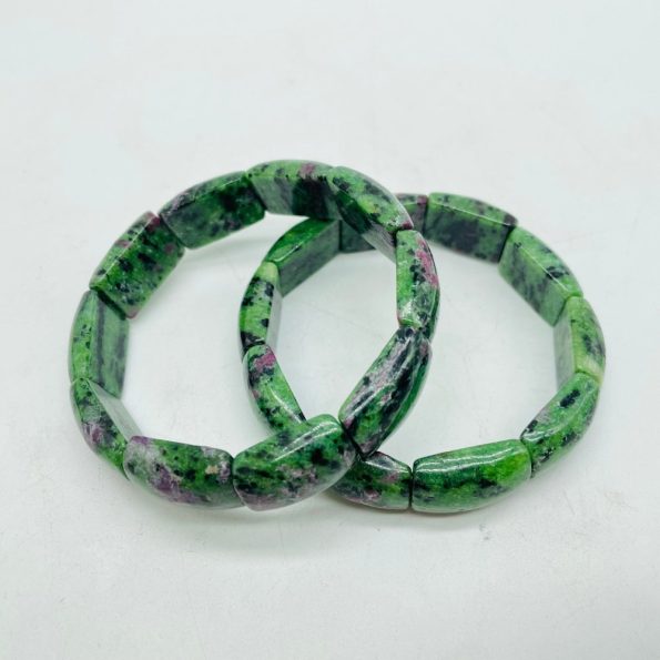 Rubis naturel Zoisite Bracelet cristal en gros