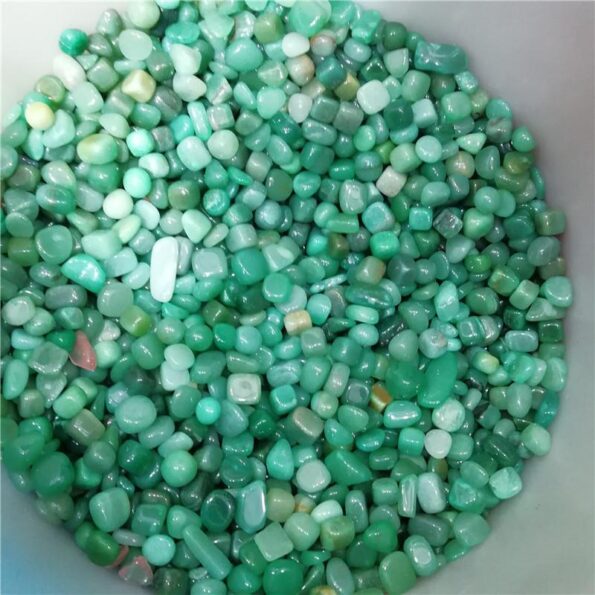 Copeaux de gravier d’aventurine verte en gros